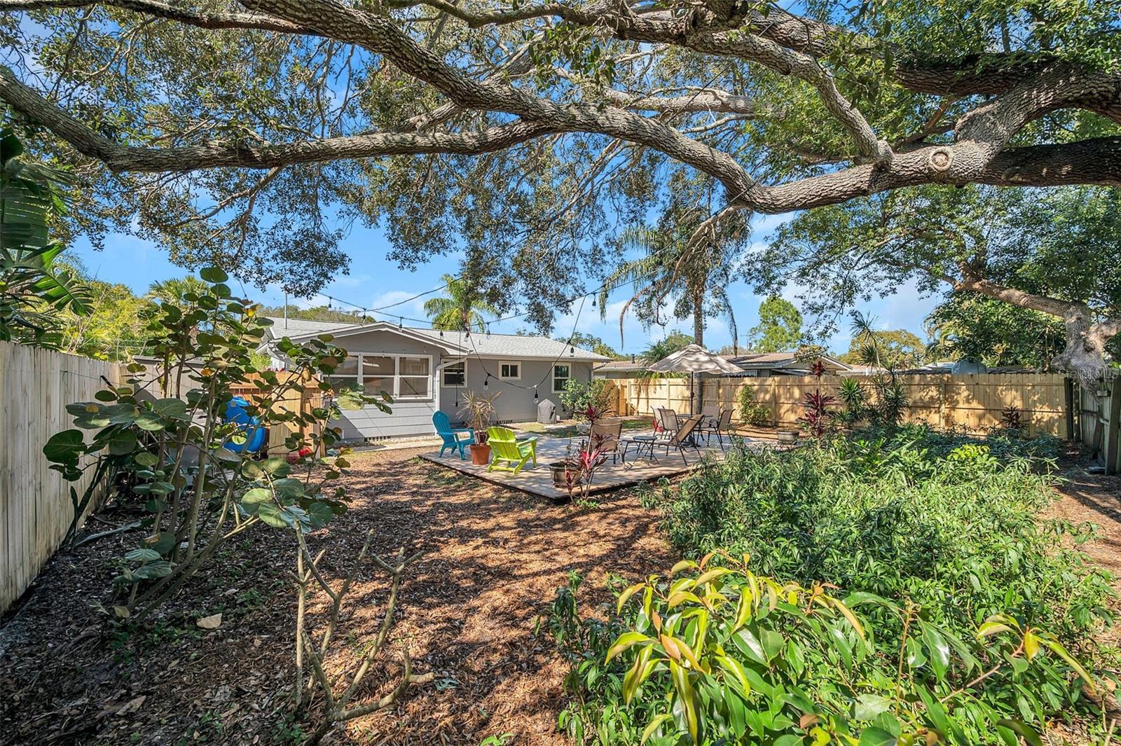 Rear yard