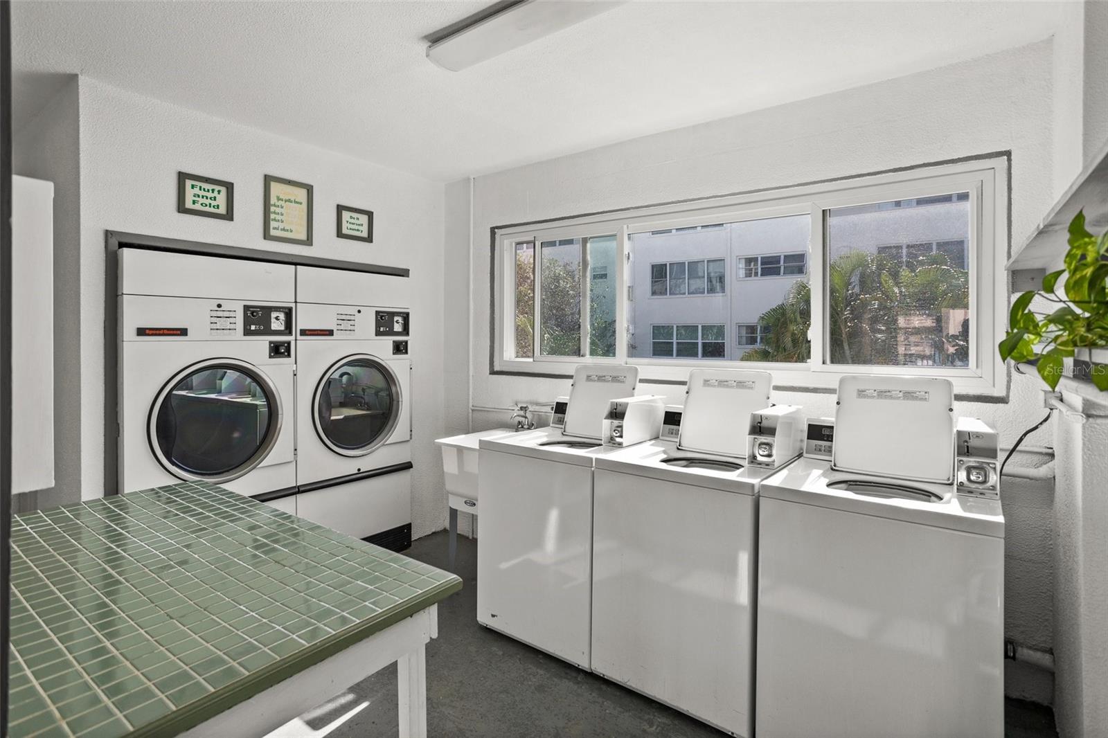 LAUNDRY ON 2ND FLOOR