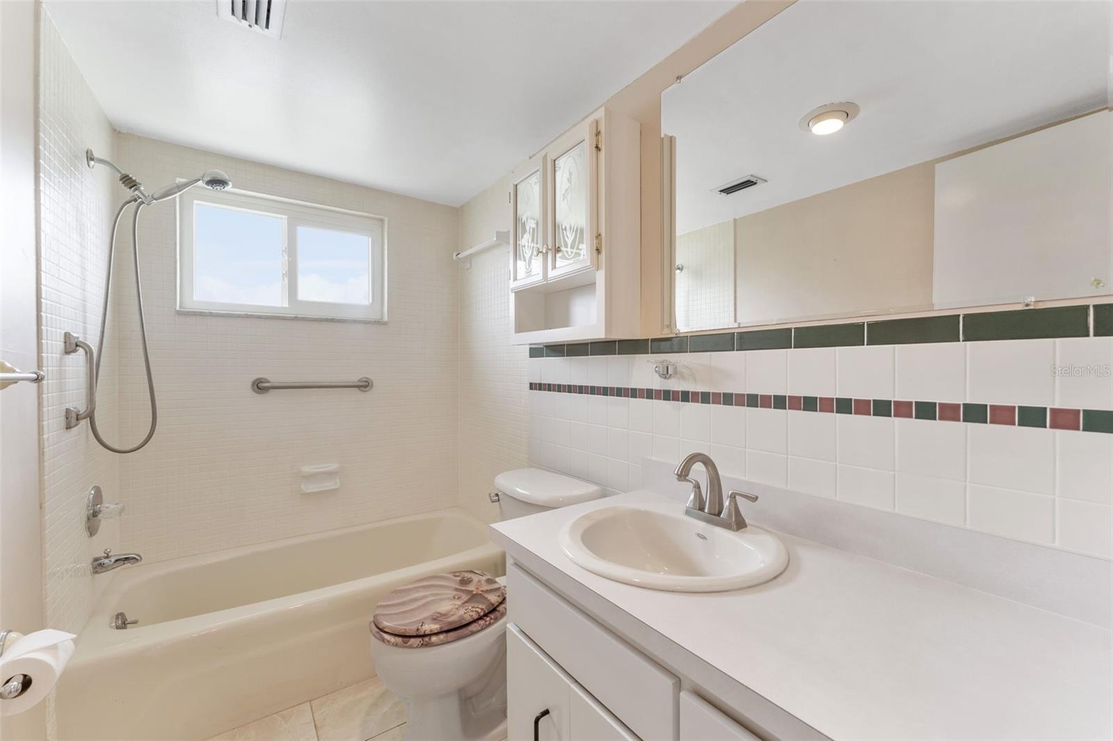 hallway bathroom