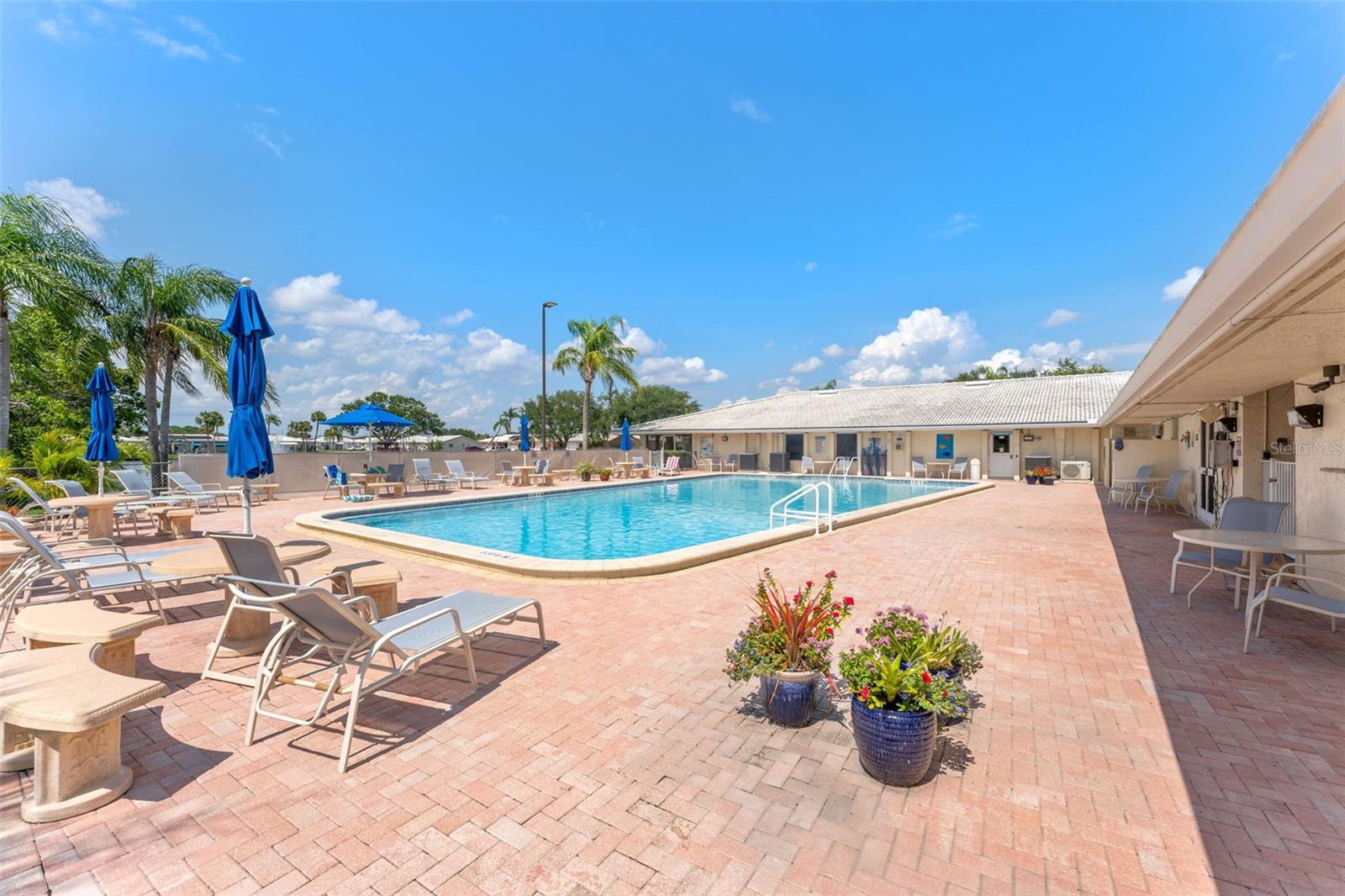 Pool and clubhouse