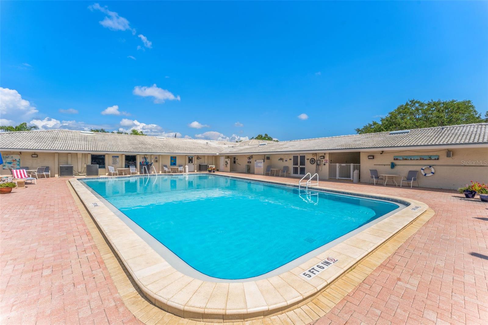 pool and clubhouse