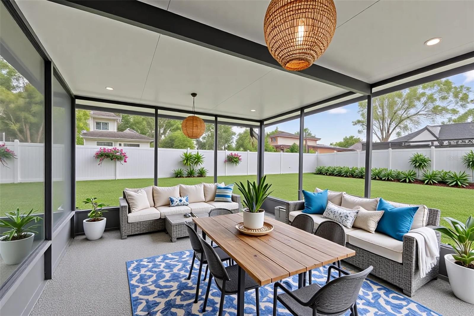 Outdoor Lanai - Virtual Staged