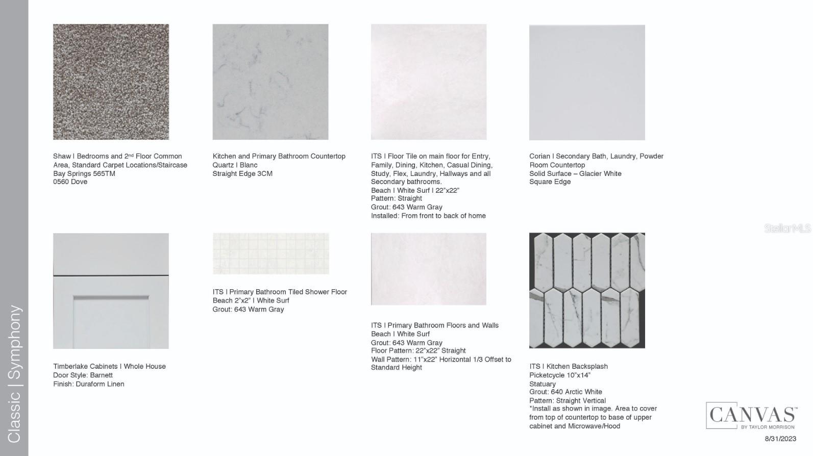 Design Selections - This home is currently under construction - selections are subject to change