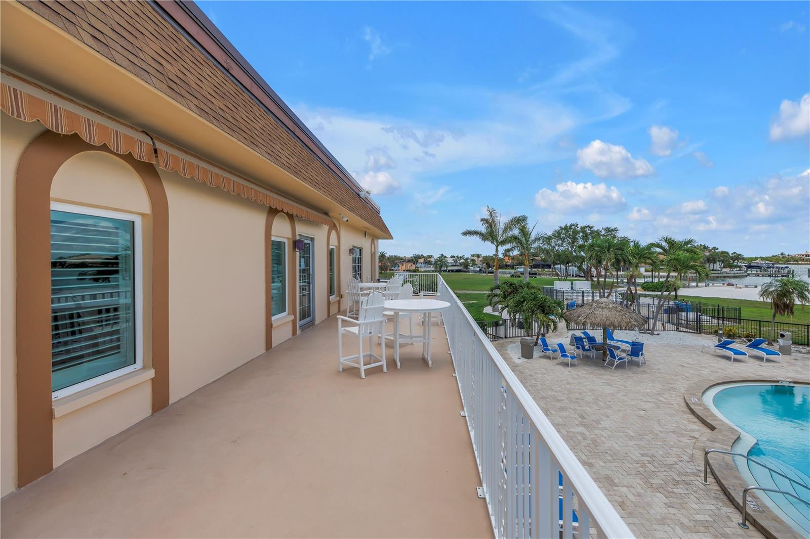 clubhouse and main pool