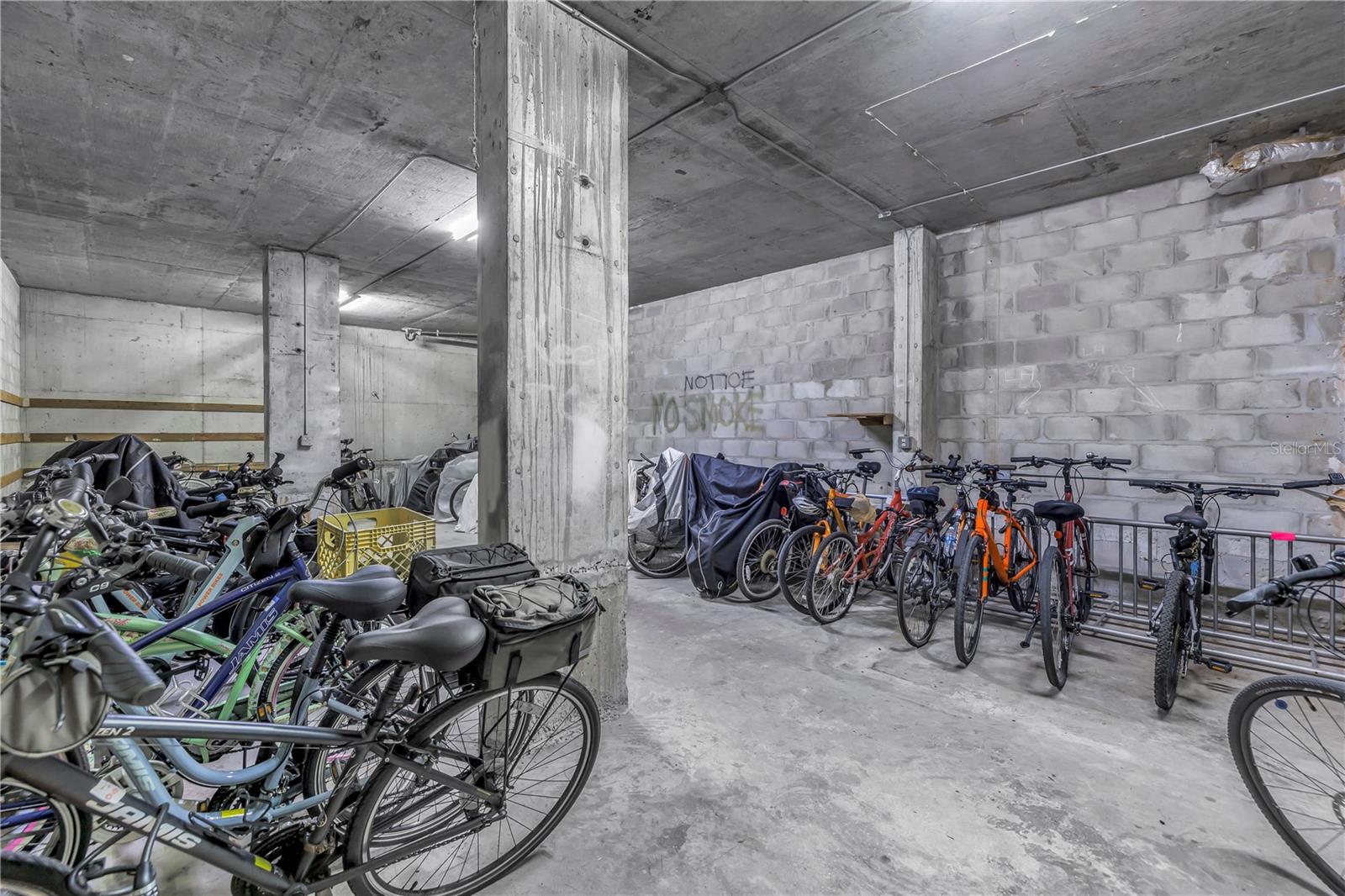 secure bike storage
