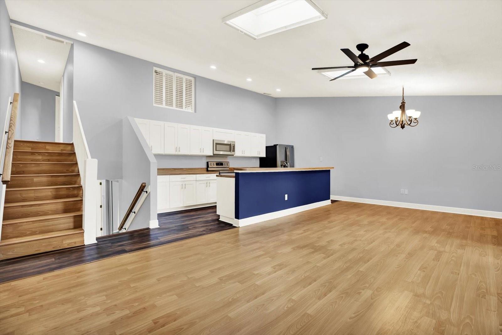 second floor living-Kitchen-Dining room