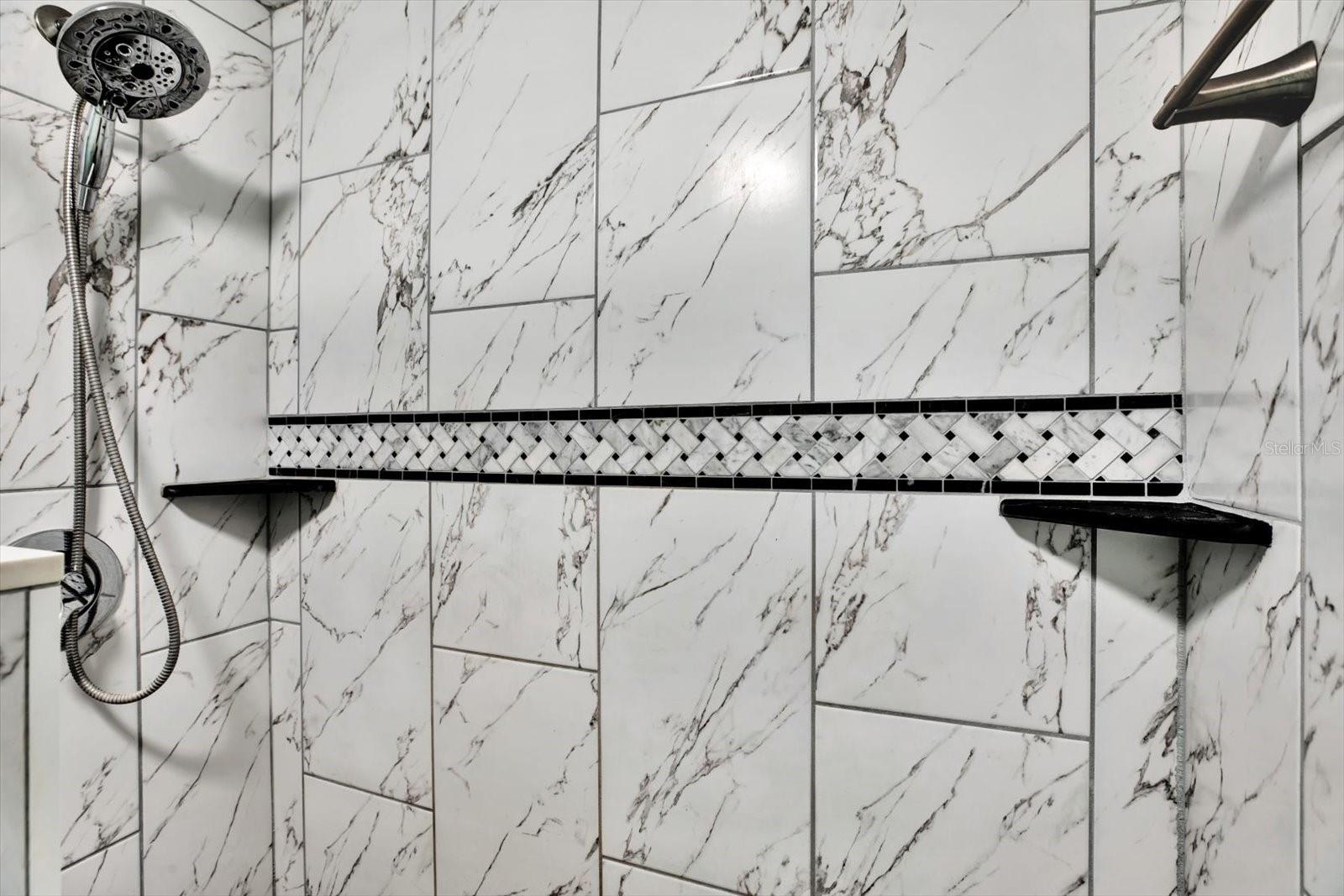 Elegant Walk in Shower