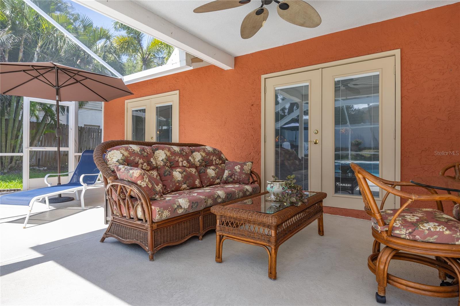 Covered Lanai area