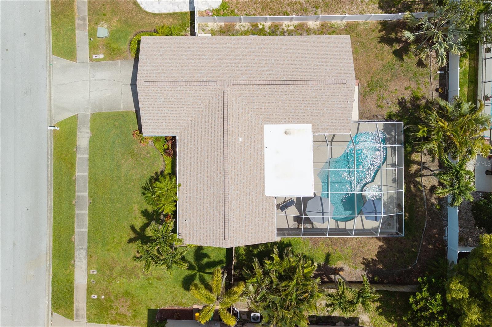 Aerial View - NEW Roof
