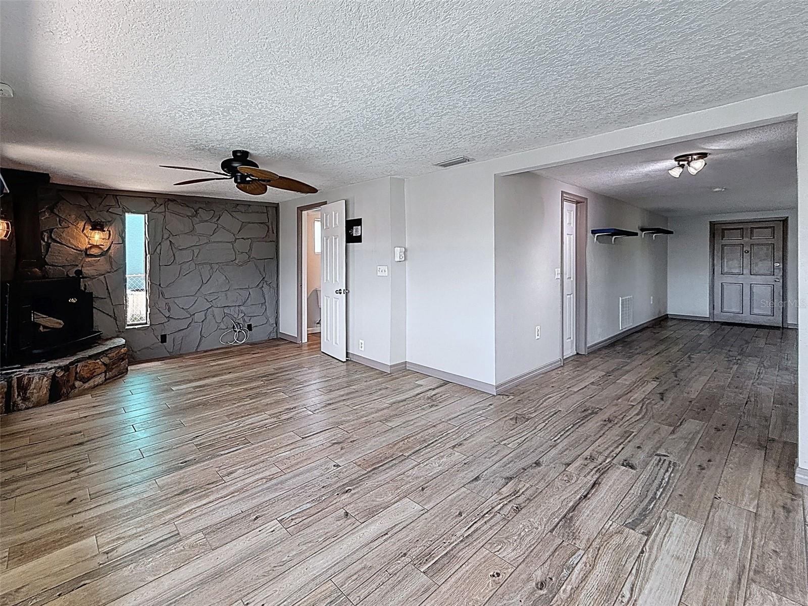 THAT DOOR IS TO THE SECOND BATHROOM