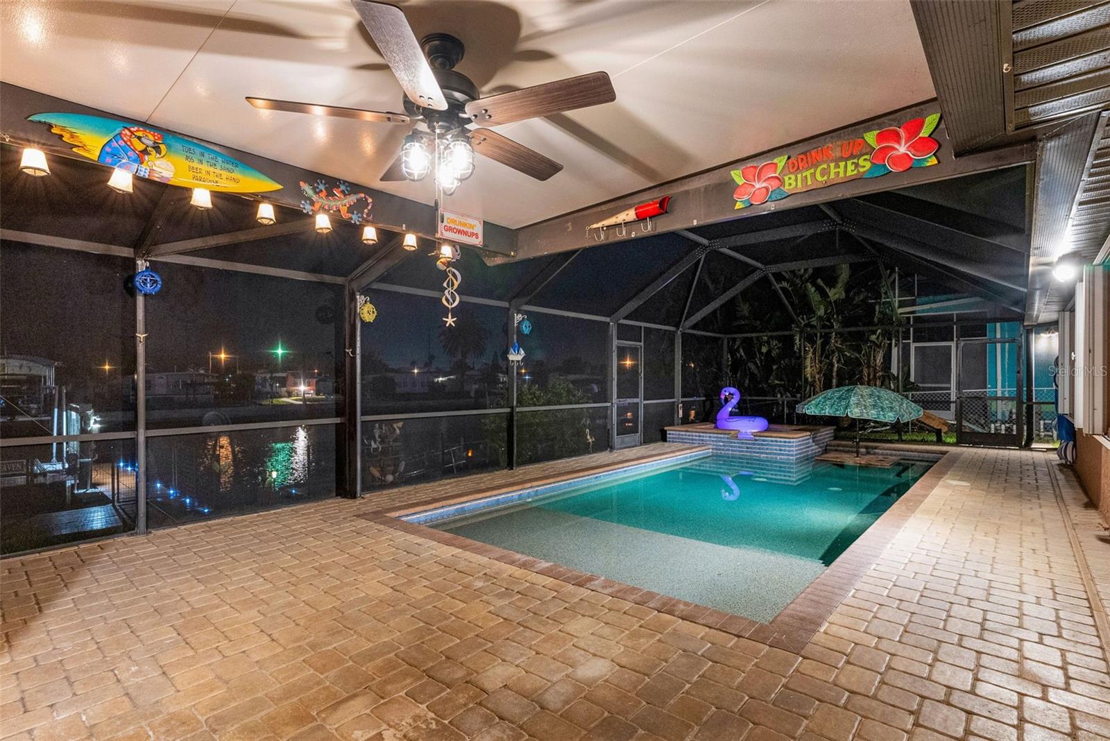 SPEND EVERY NIGHT UNDER THE FAN ENJOYING PARADISE