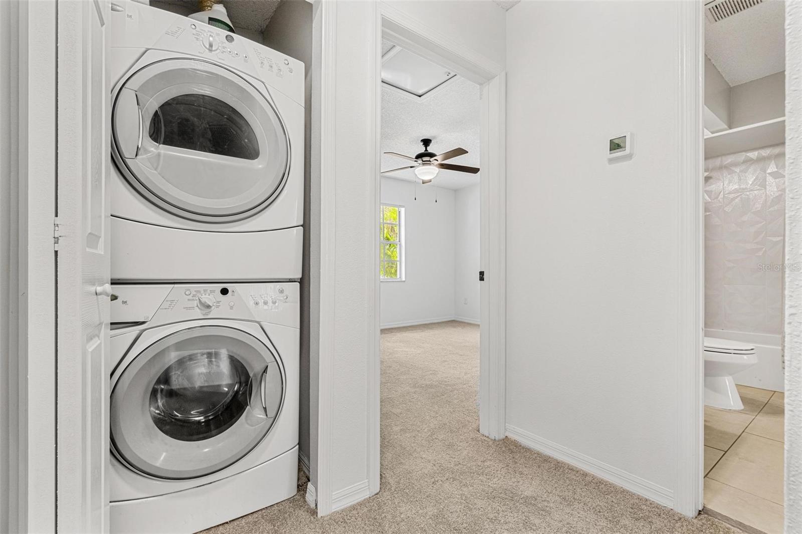 upstairs laundry