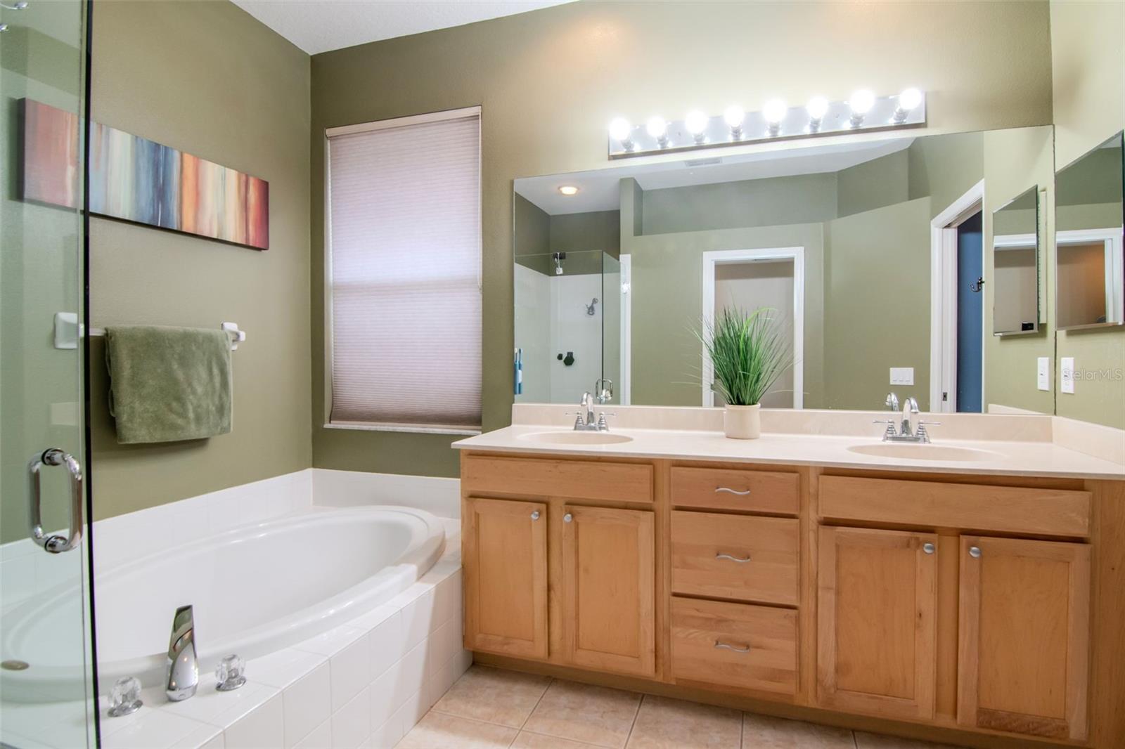 Primary Bath, has separate water closet