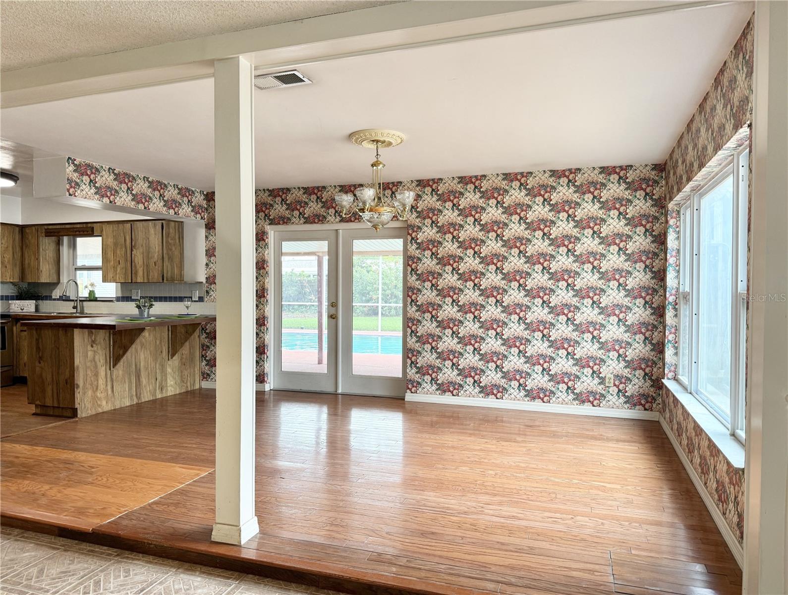 Dining Area - Wood Floors