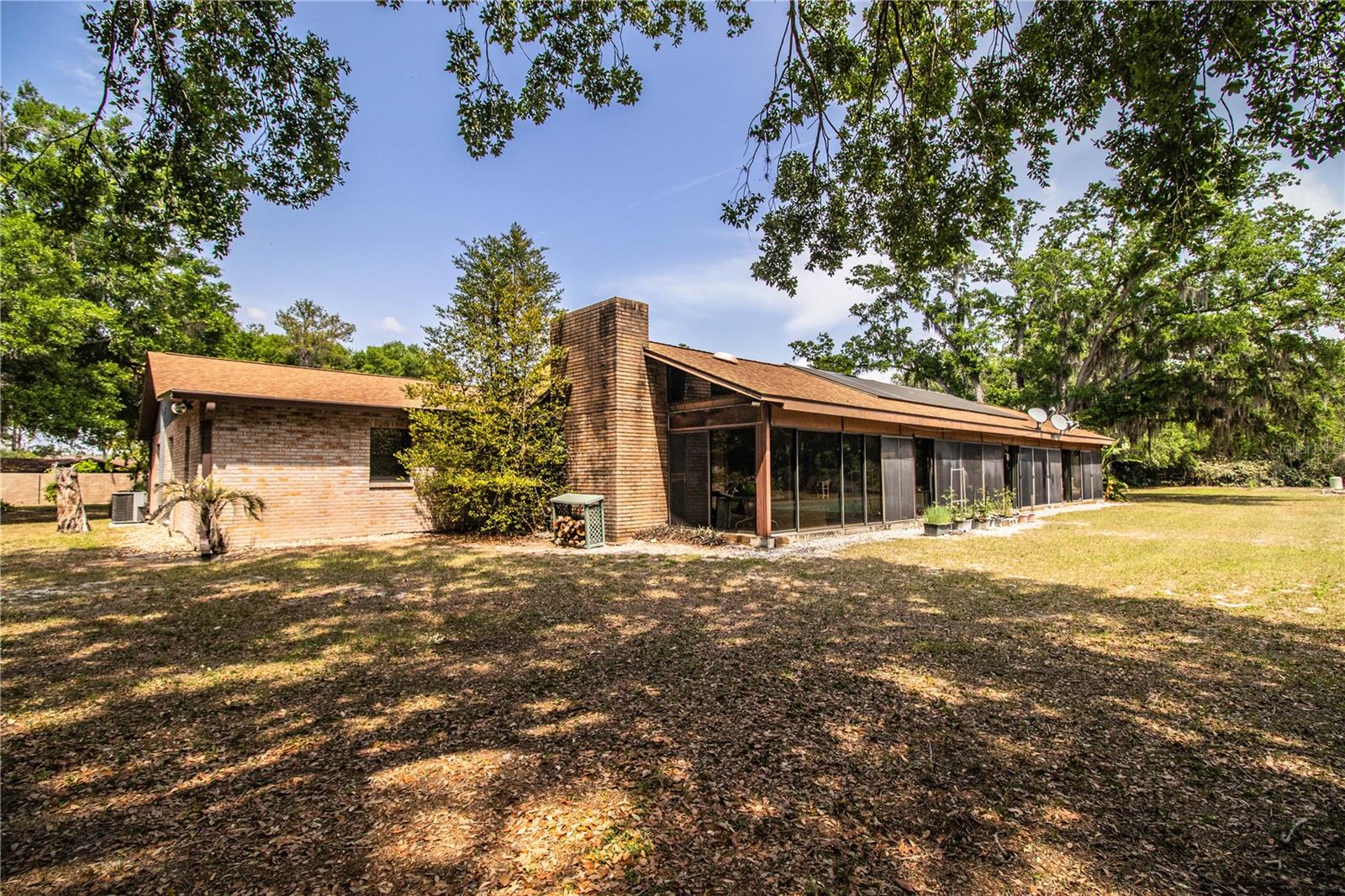 Rear of home