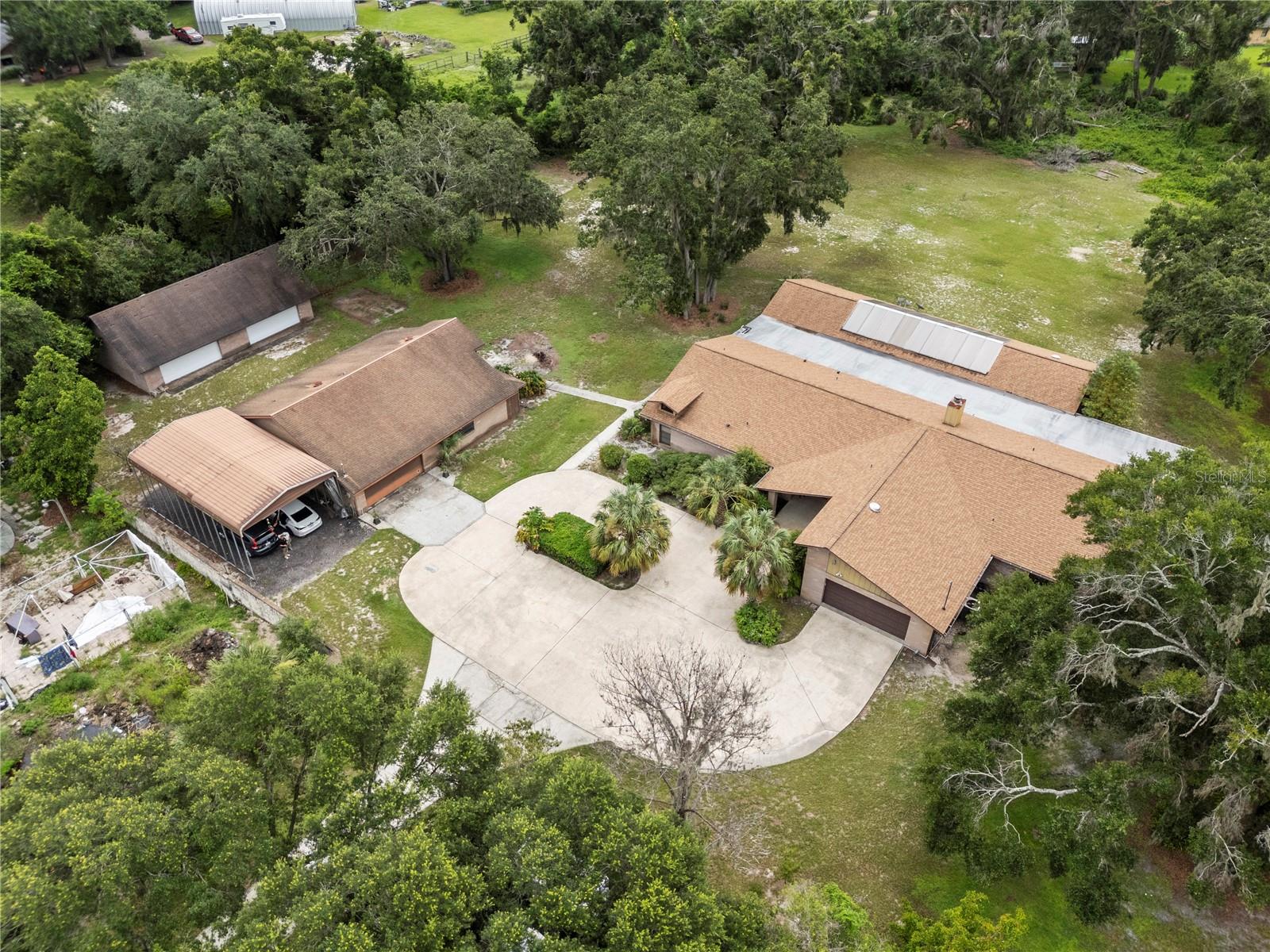 Aerial looking South East