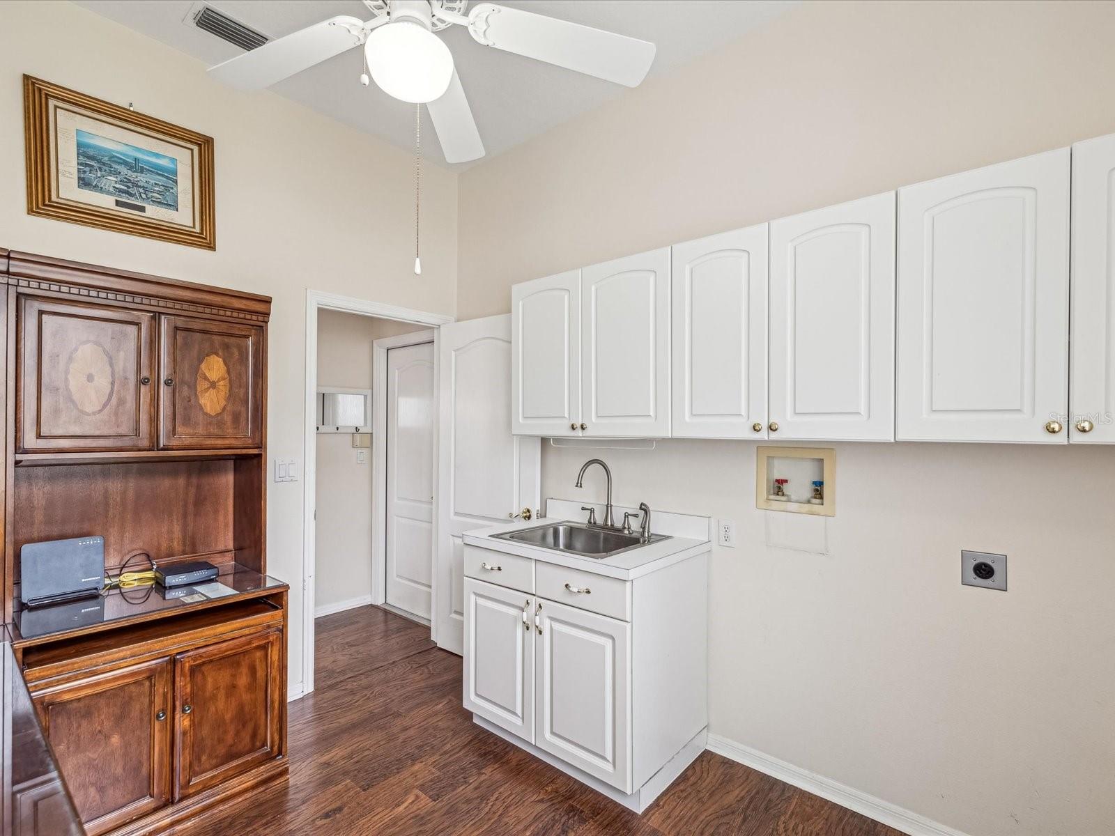 Oversized laundry room  11 x 9