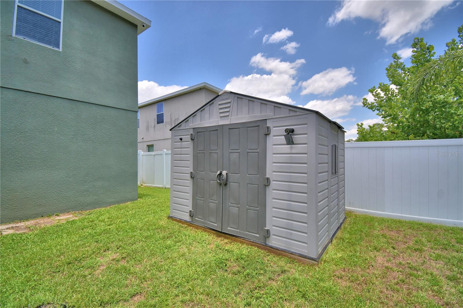 Shed for storage