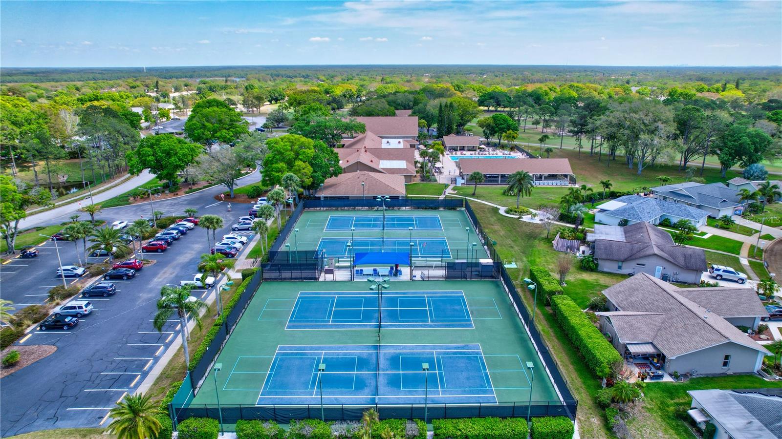 Tennis courts and Pickleball courts