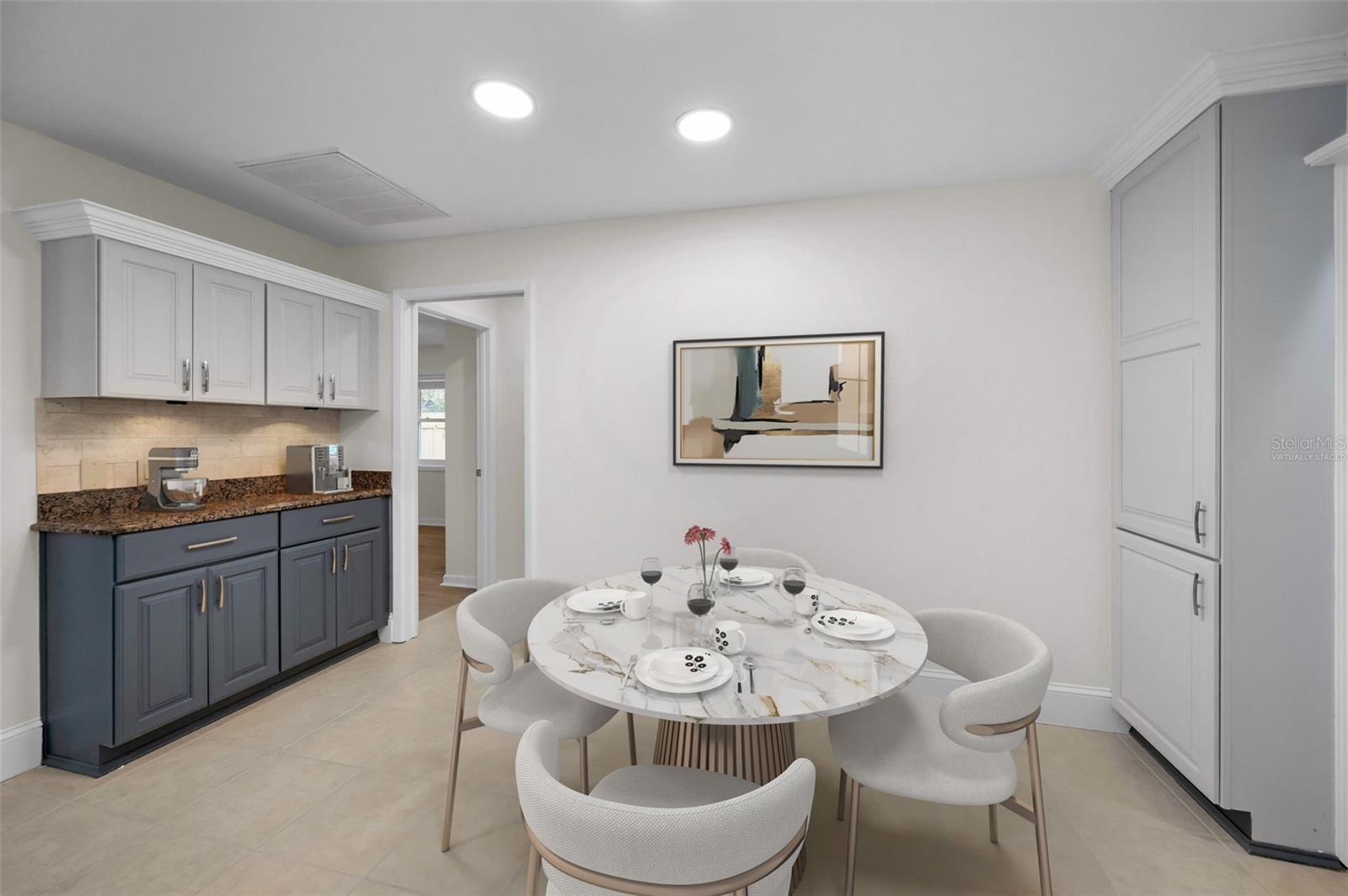 Virtually Staged Kitchen!