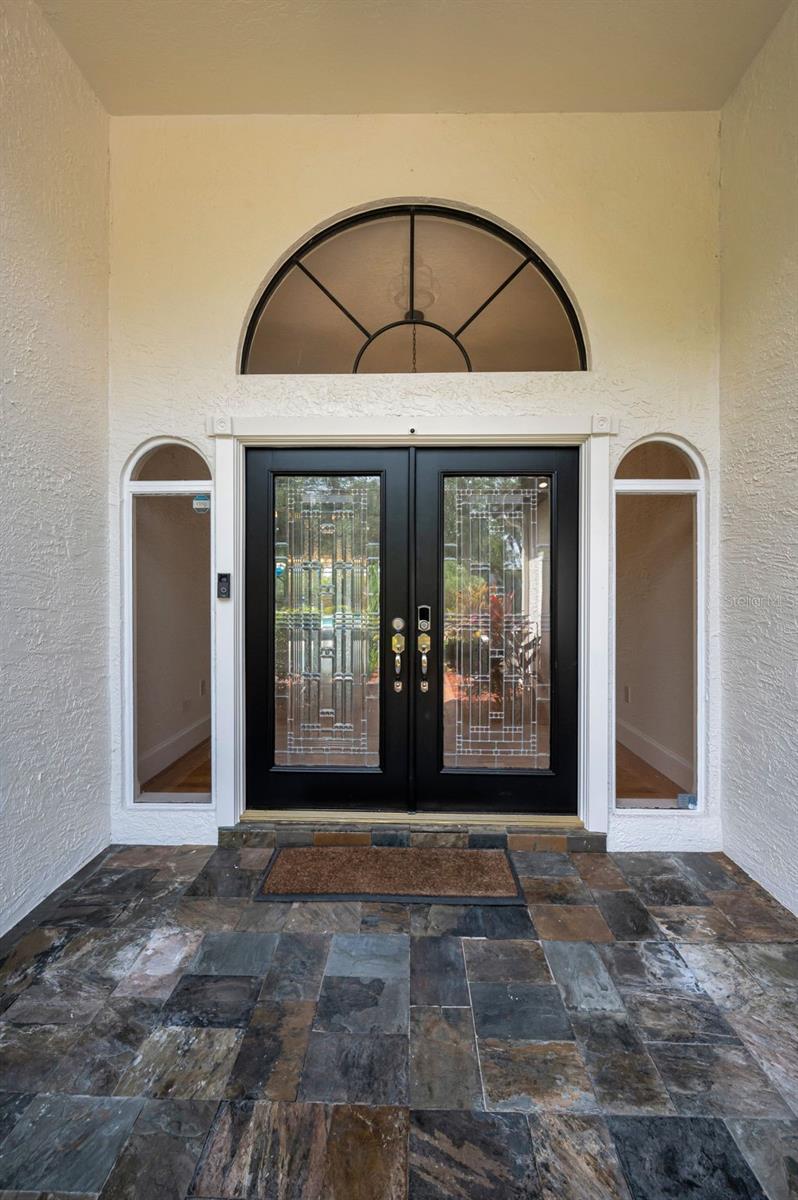 Charming Double Door Entry!