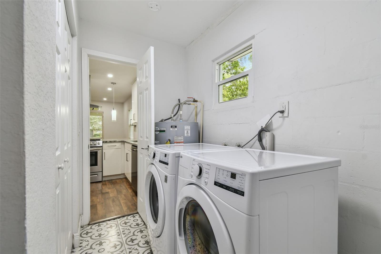 Washer and Dryer Included