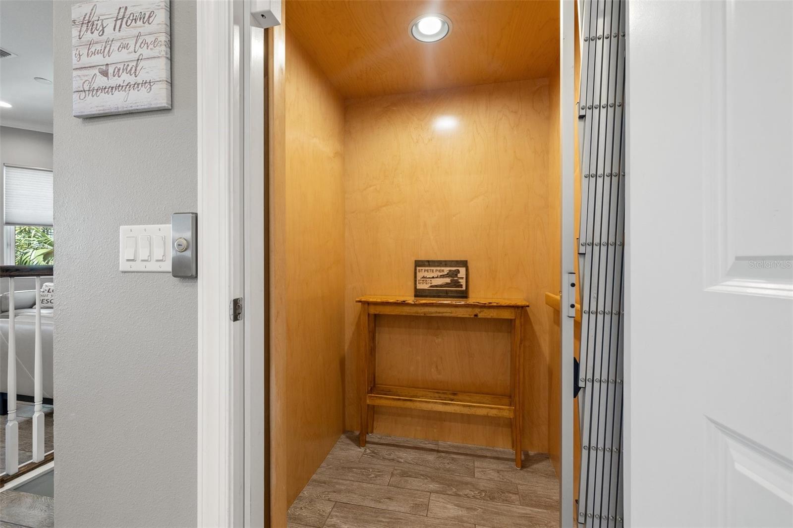 In-unit custom elevator