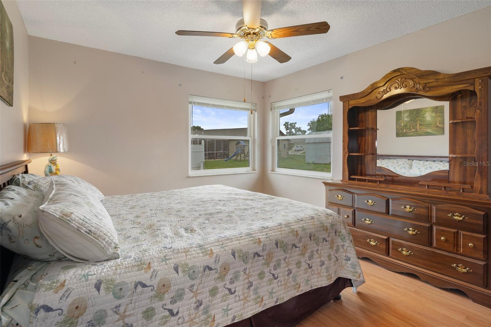 What a bright and open Bedroom