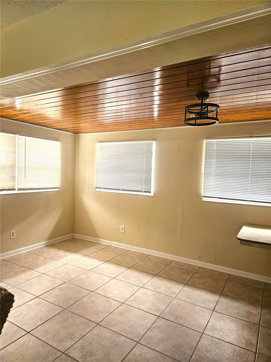 Bonus room area.