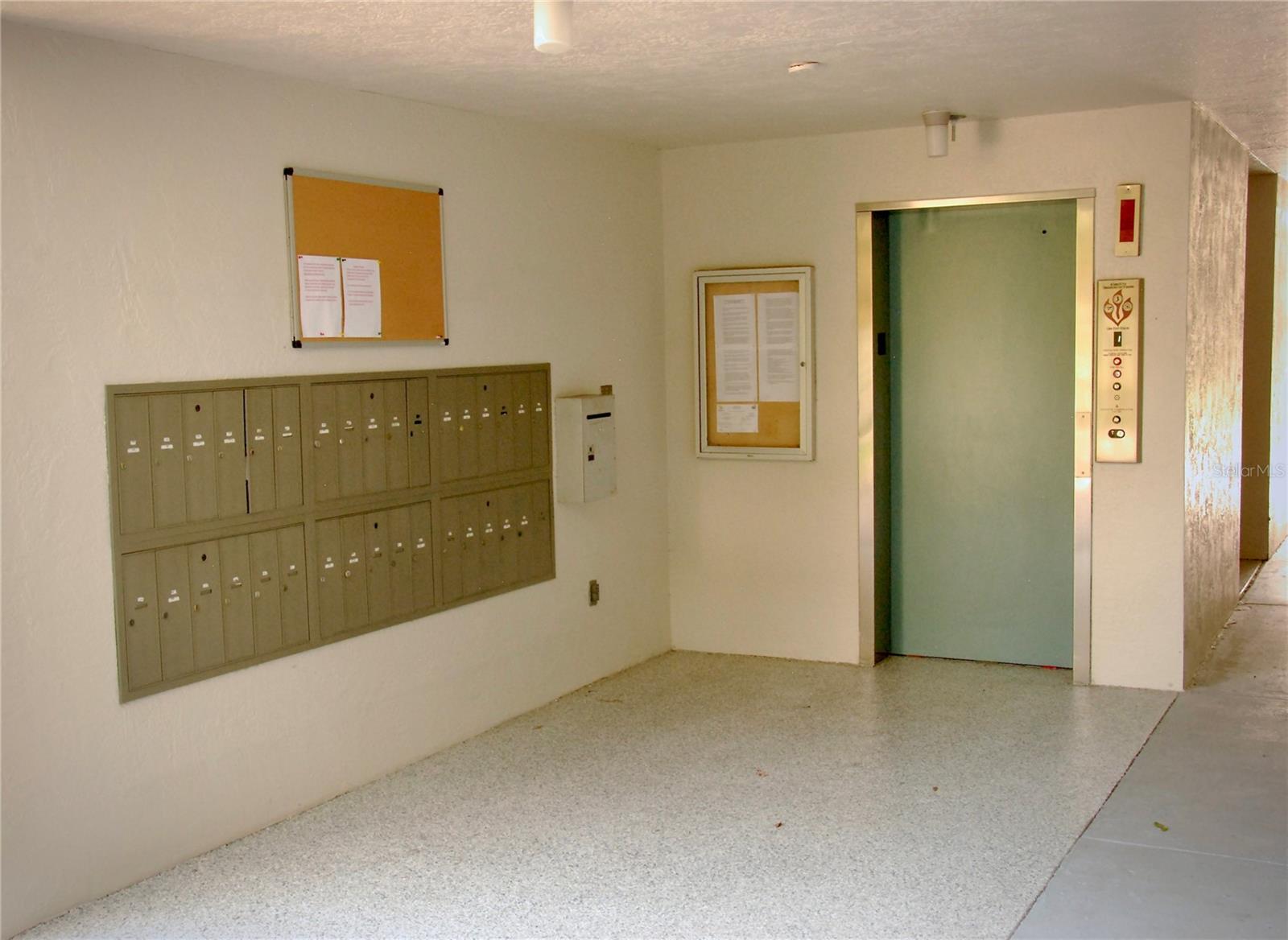 Mailbox and Elevator