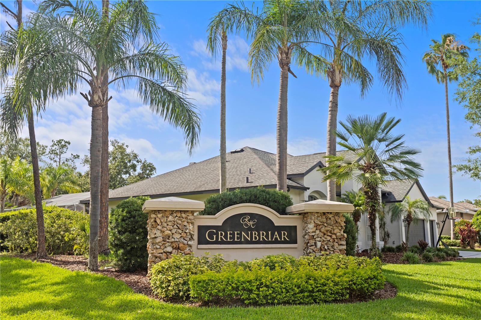 The Greenbriar entrance marks the start of a warm, welcoming neighborhood within River Hills - and leads you straight to your next home, 3707 Smoke Hickory Lane.