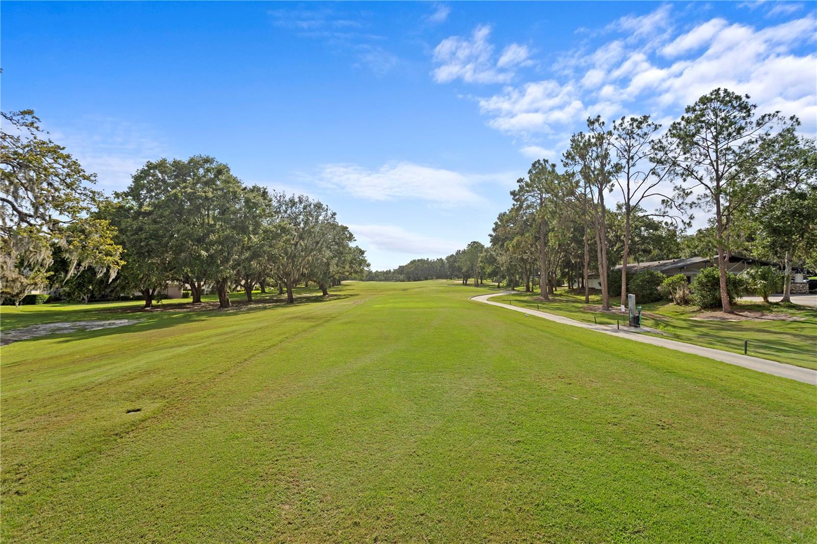 Enjoy the view from this tee box at the "Gentleman Joe" Lee Signature golf course.