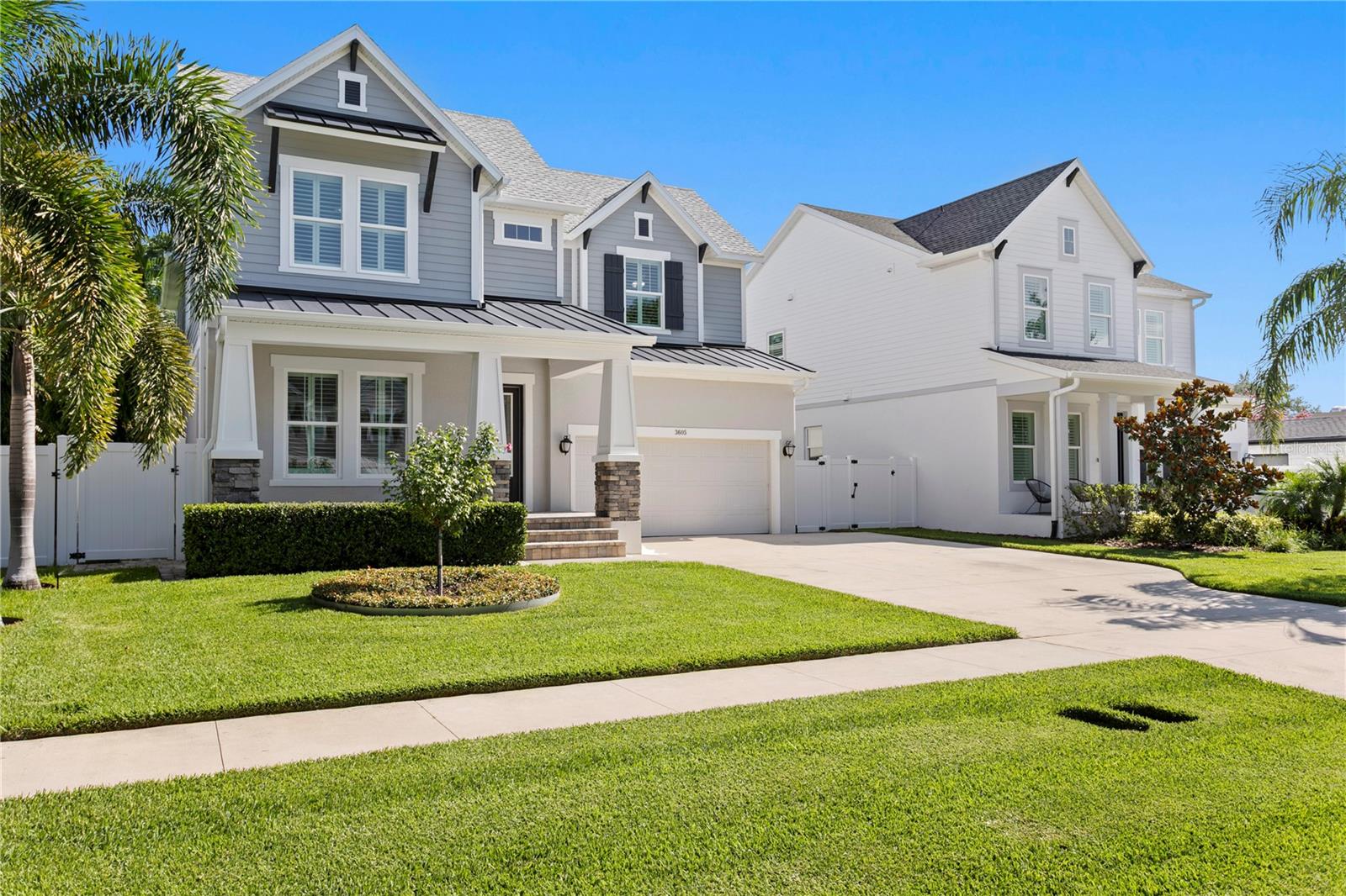 Built in 2021, this David Weekley home offers quality construction, has been meticulously maintained, and includes a whole-house generator!