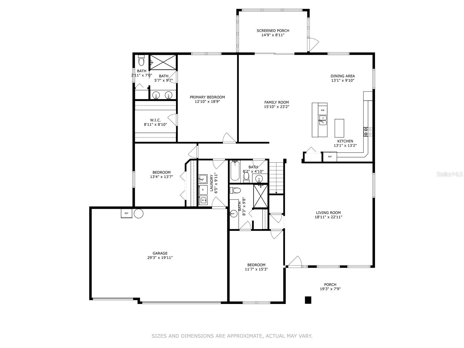 Full property floor plan layout for easy reference of room flow and design.