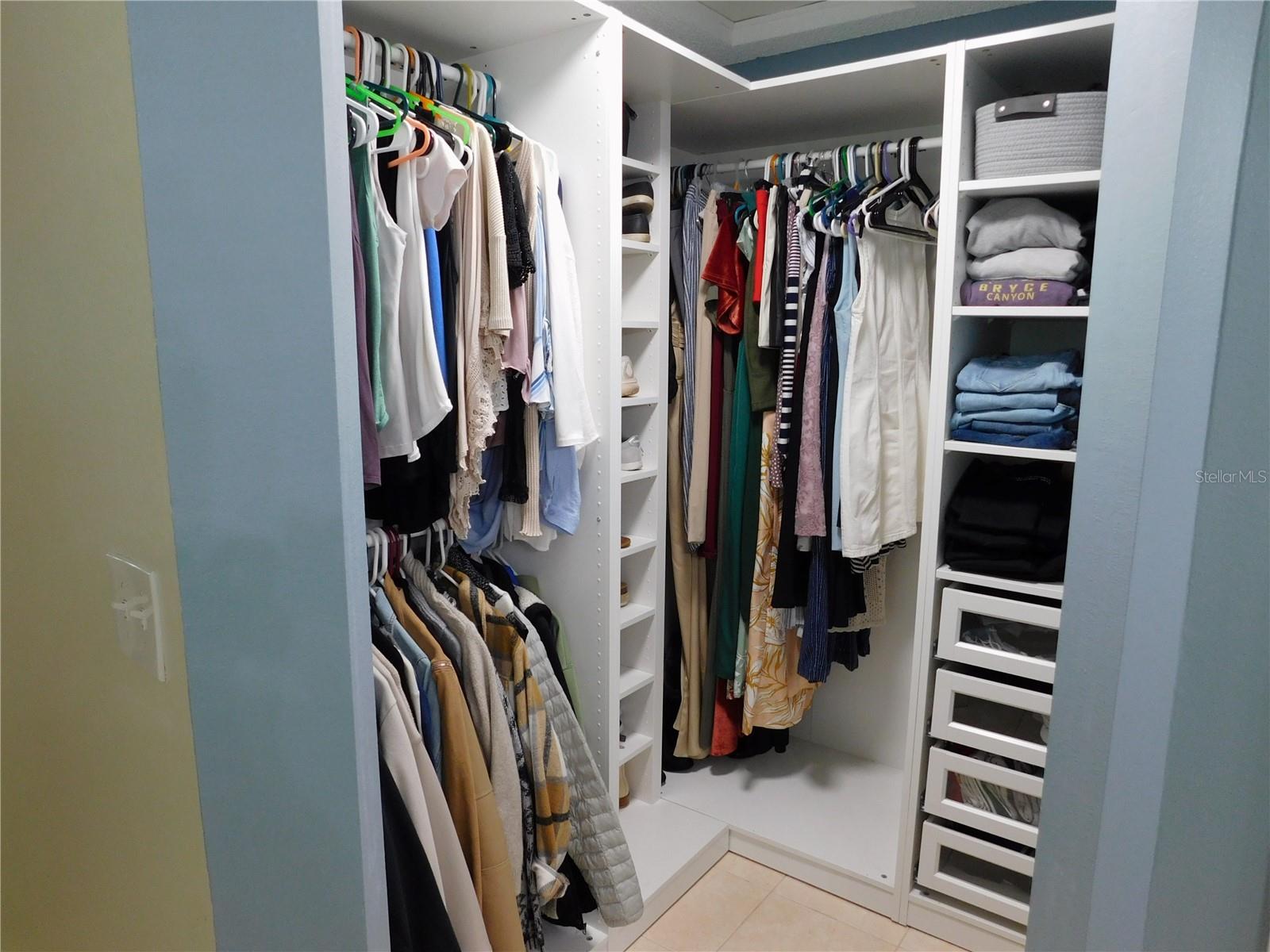 Custom Master Closet