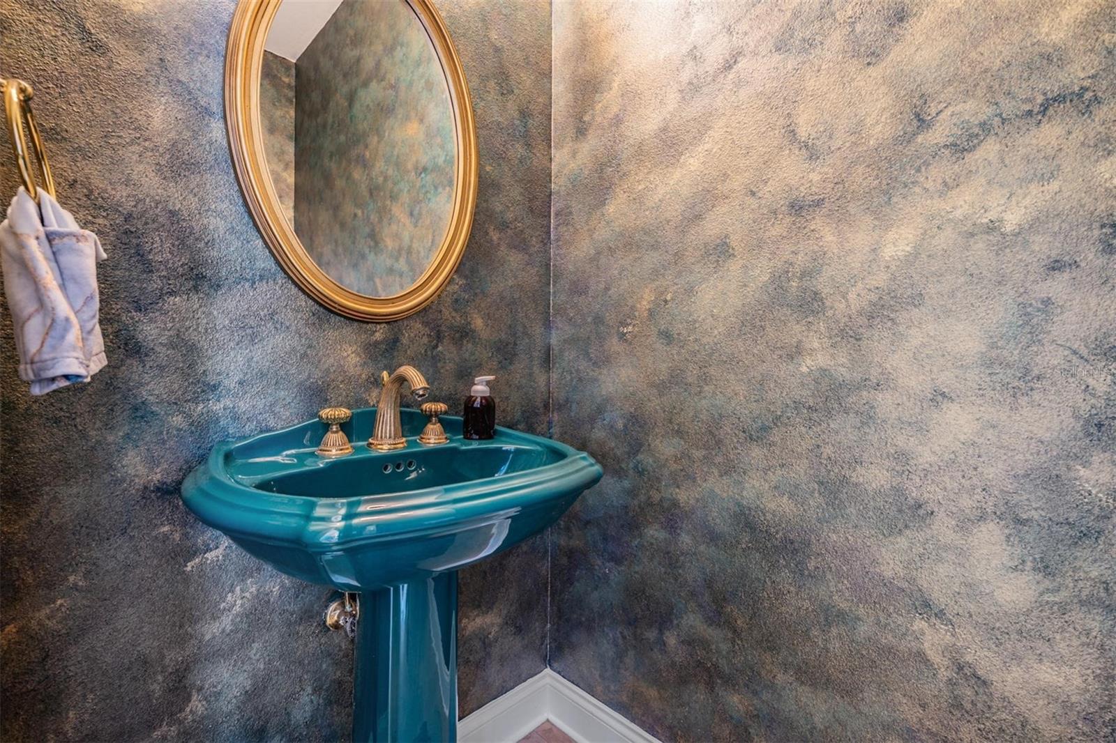 half bath downstairs