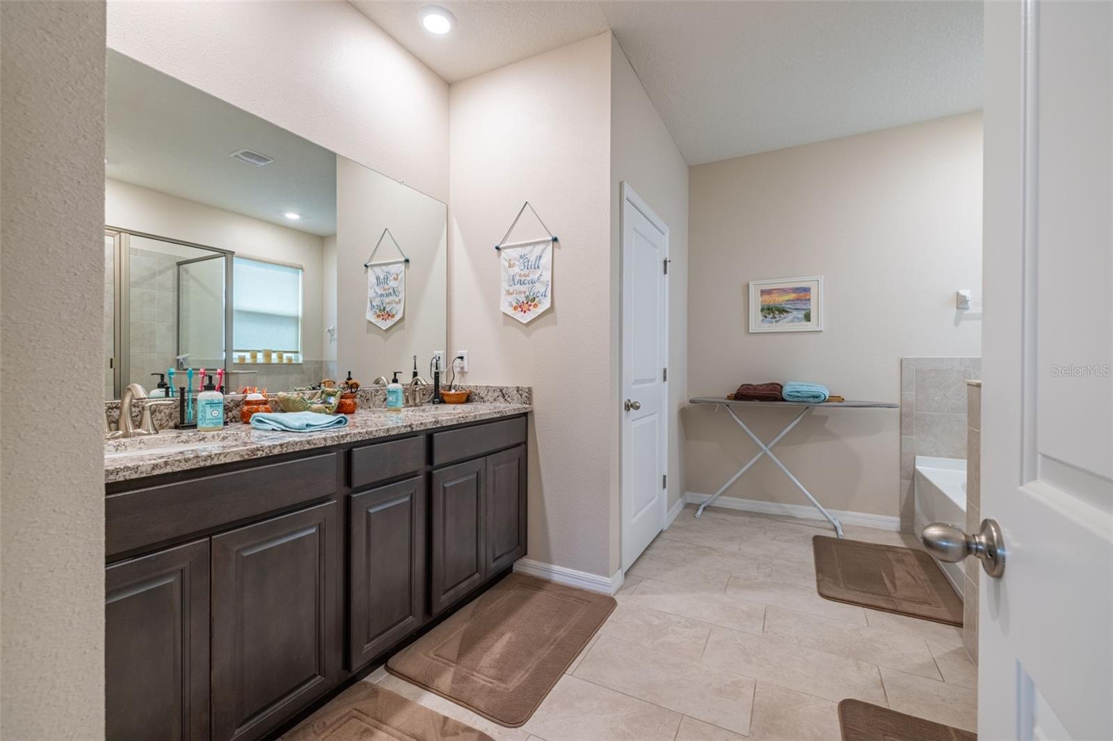 Vanity with 2 sinks  Primary Bathroom