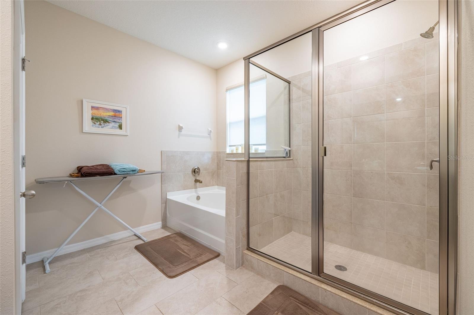 Garden Tub and Shower Primary Bathroom