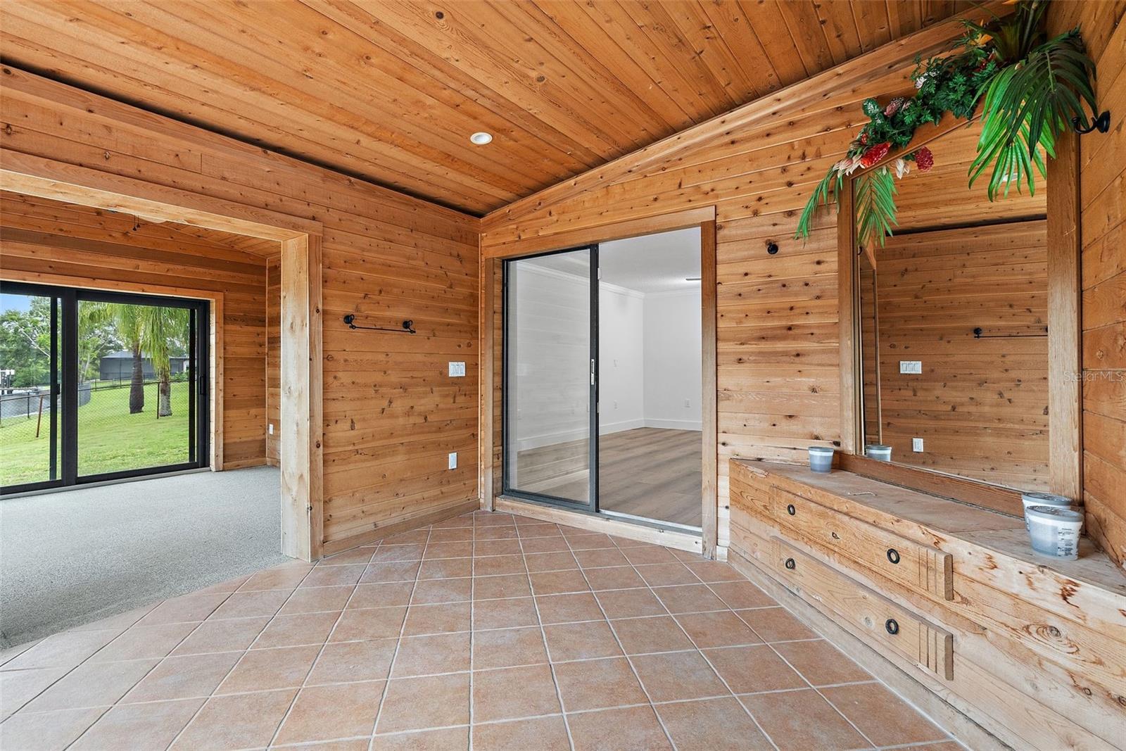 Gym Area - Adjacent to Master Suite "West Wing" of The Home