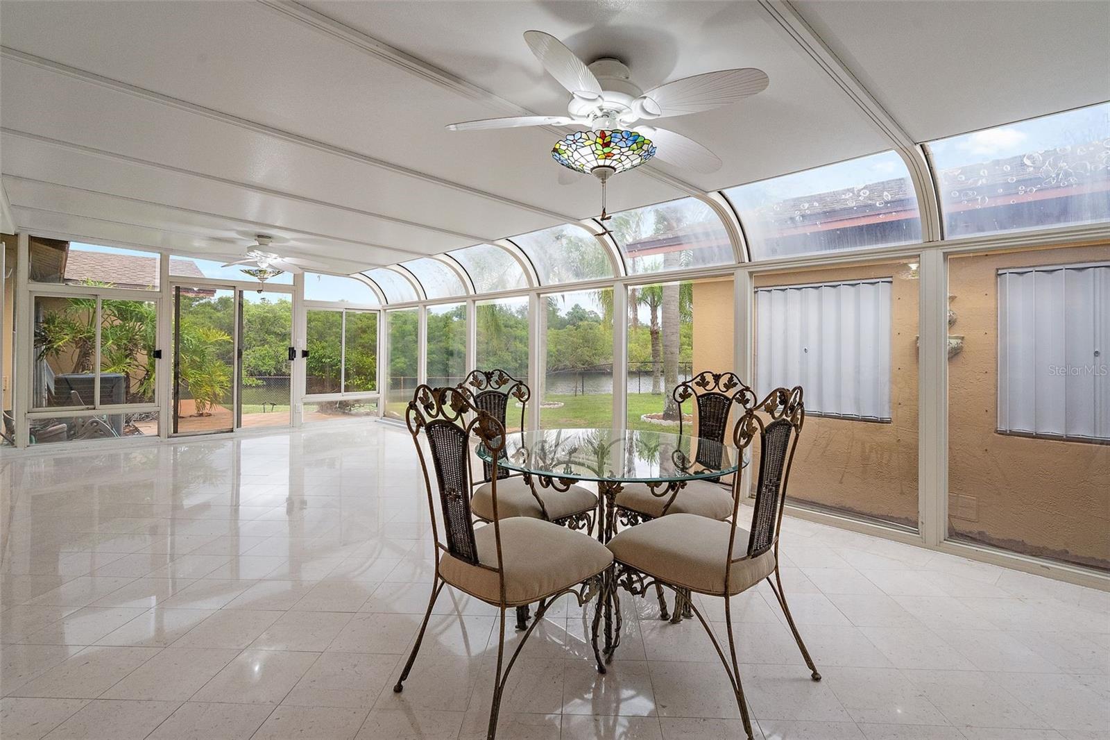 Solarium, "River Room" to owners