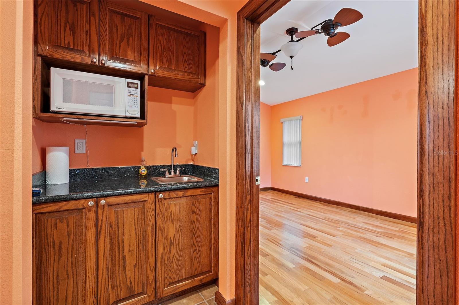 Kitchenette in In Law Apt