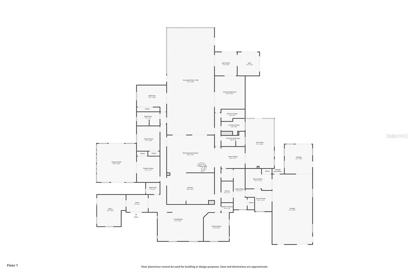 Floor 1 Floorplan