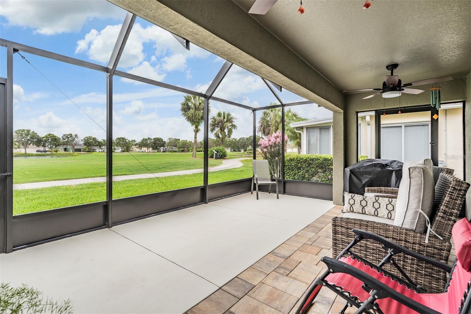 21 ft long screened lanai to enjoy views!