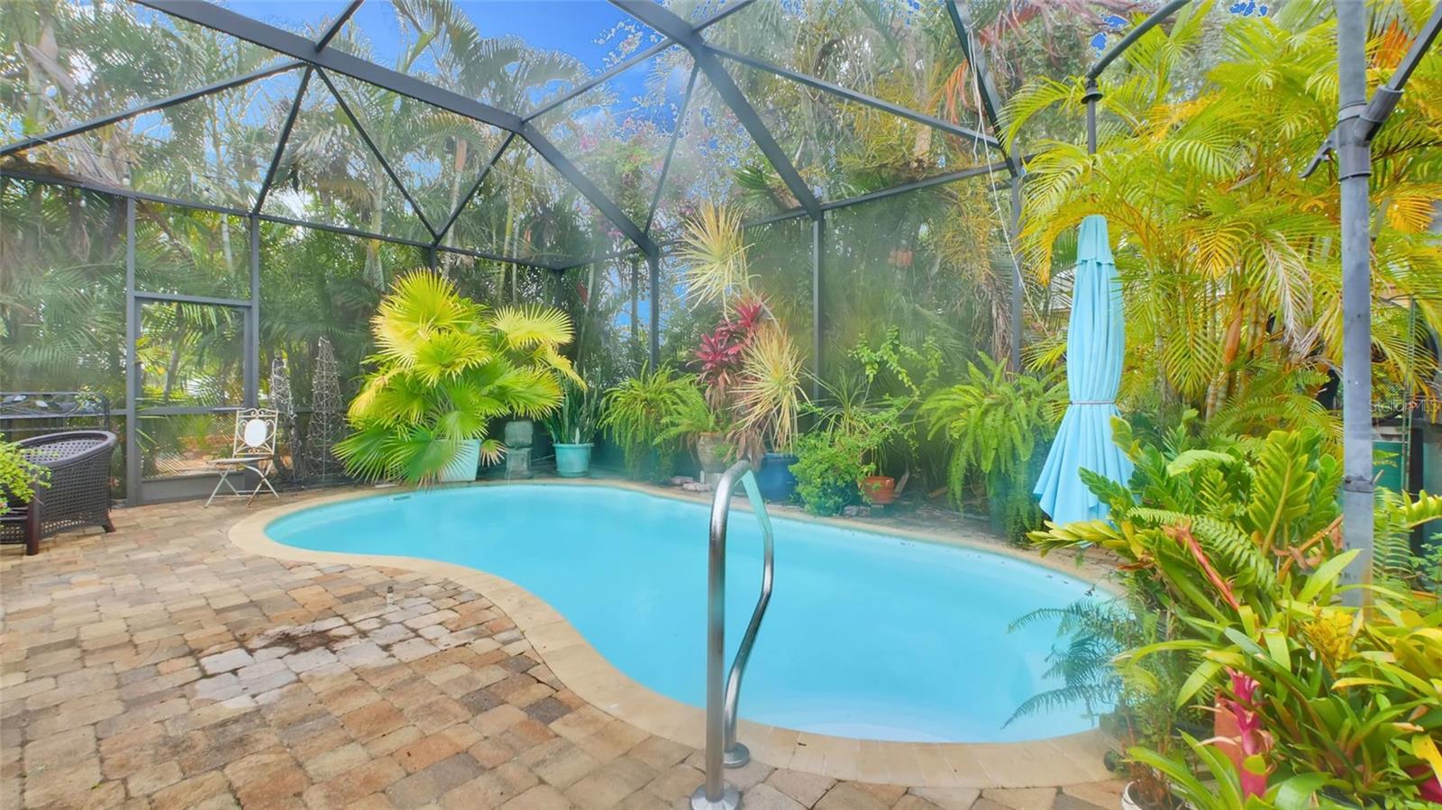 Enclosed Natural Gas Heated Pool