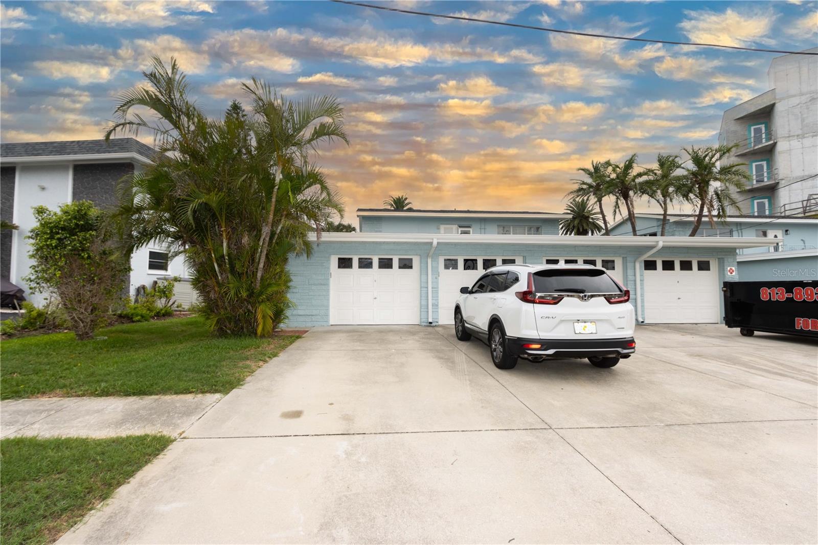 GARAGE #1 IS ON LEFT