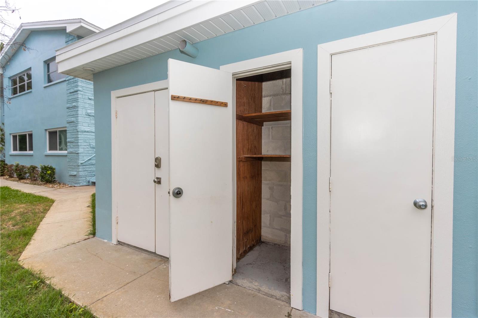#1 STORAGE IS TO RIGHT OF WASHER AND DRYER SPACE