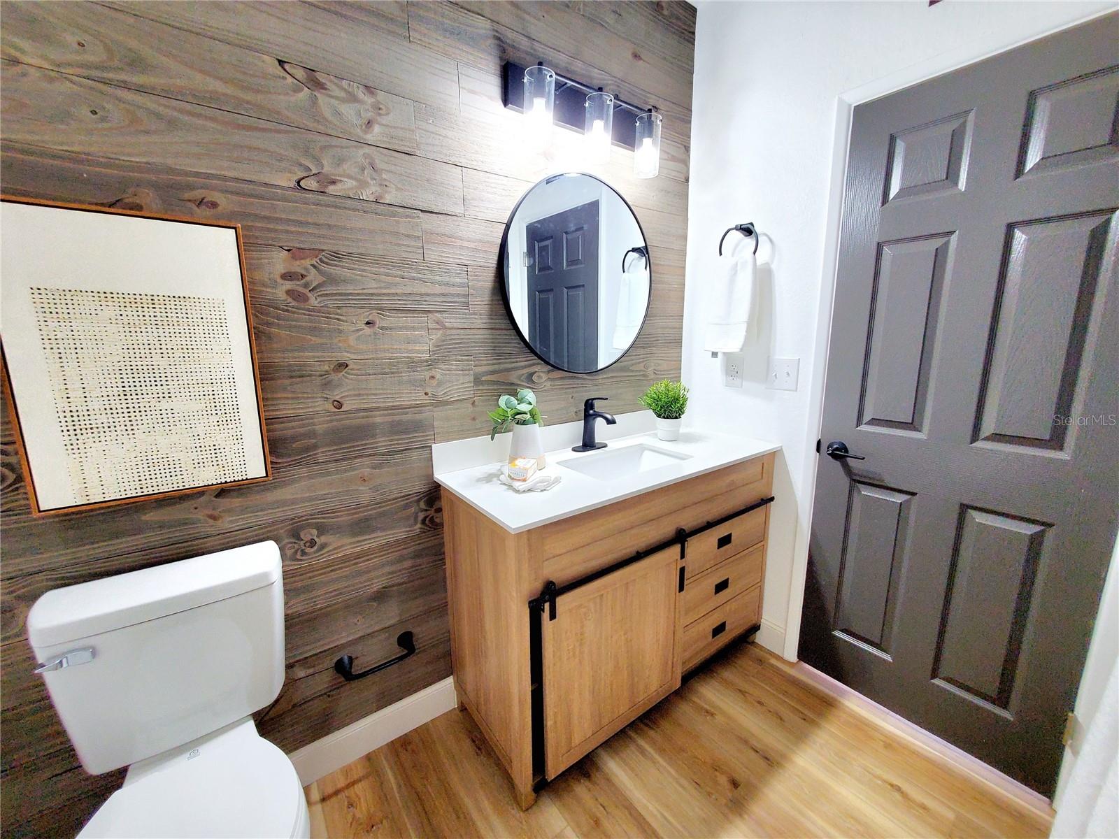 REMODELED BATHROOM