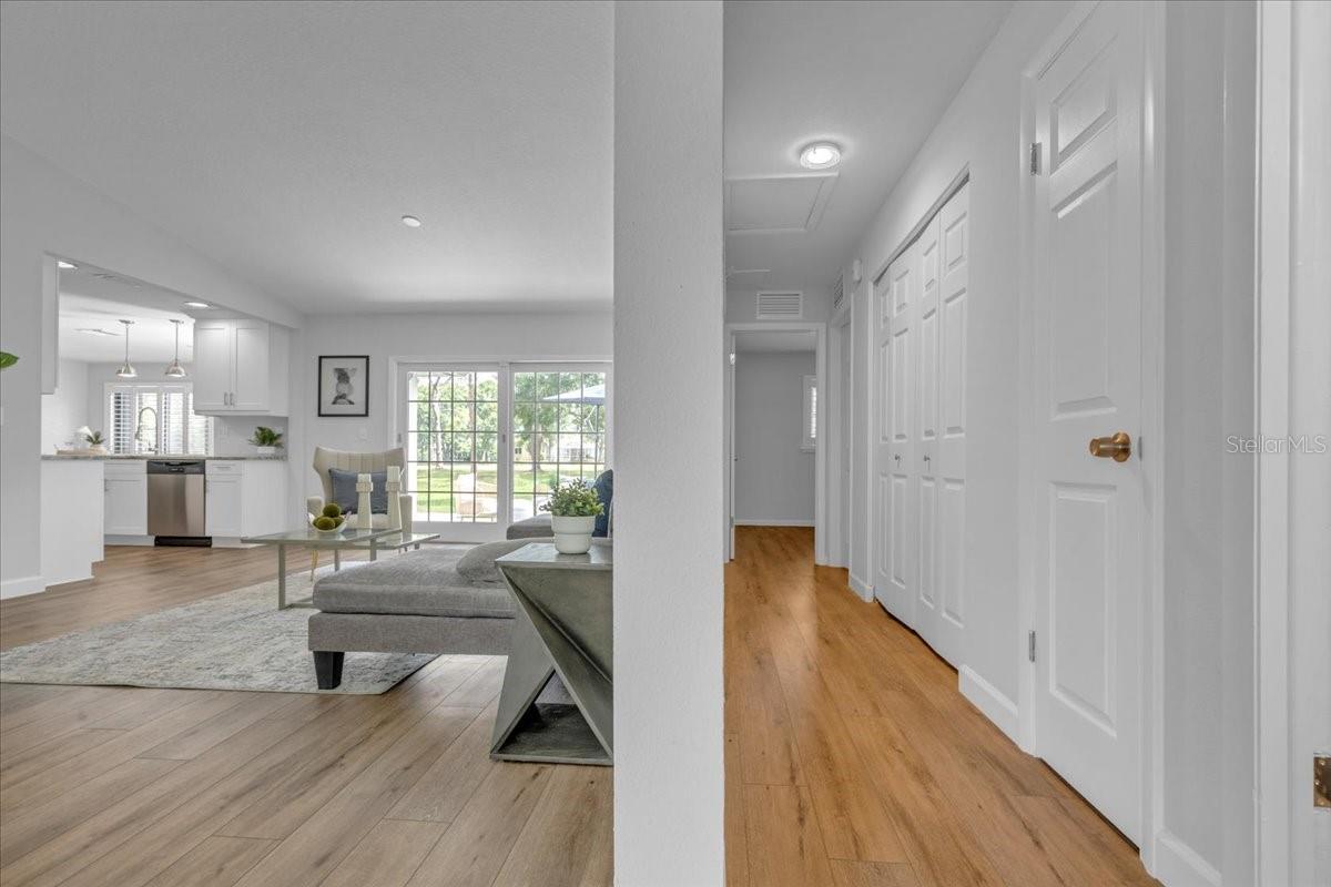 living room/ hallway