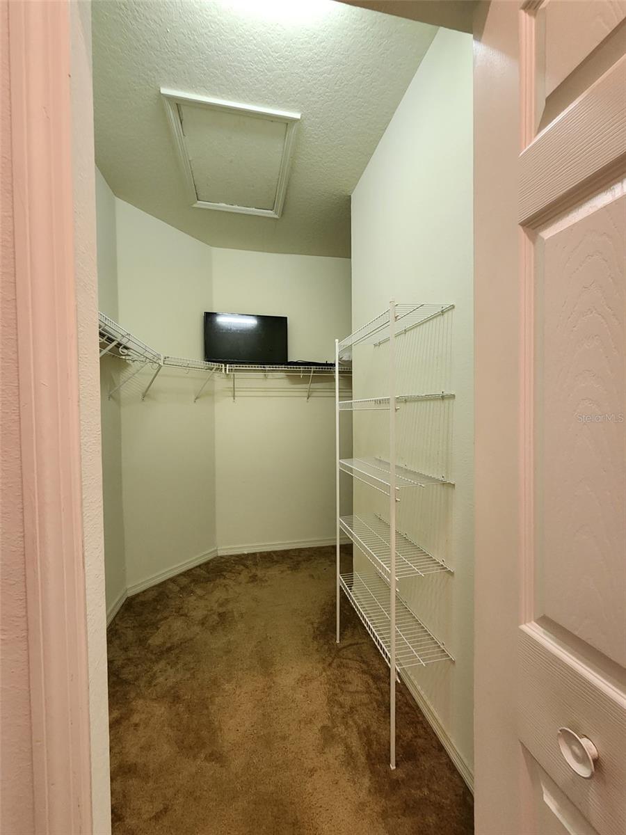 Master closet