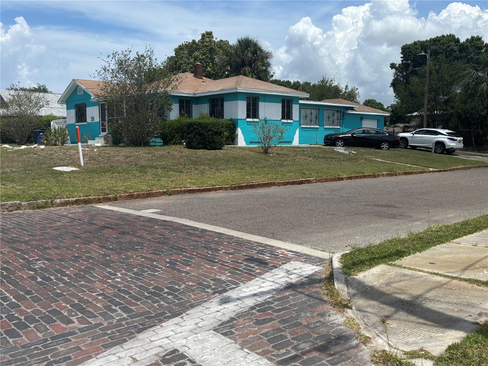 View from corner of W Cherry and N Tampania Ave